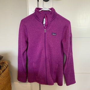 Purple Patagonia jacket